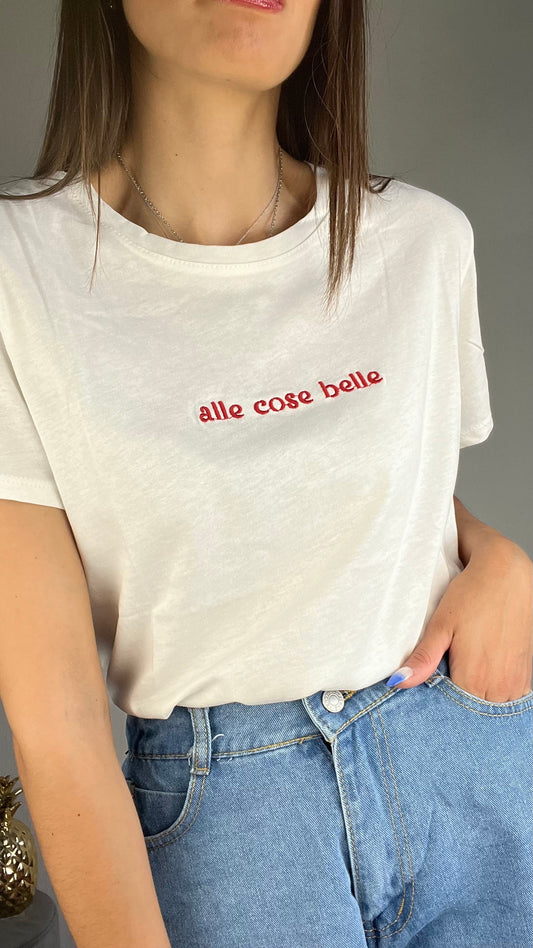 T-shirt Alle Cose Belle