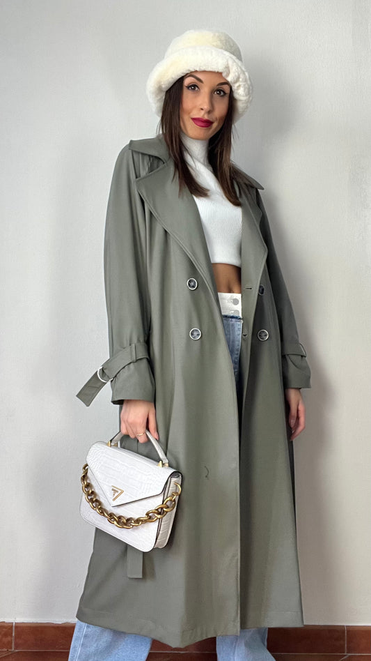 Trench OMG Verde Militare