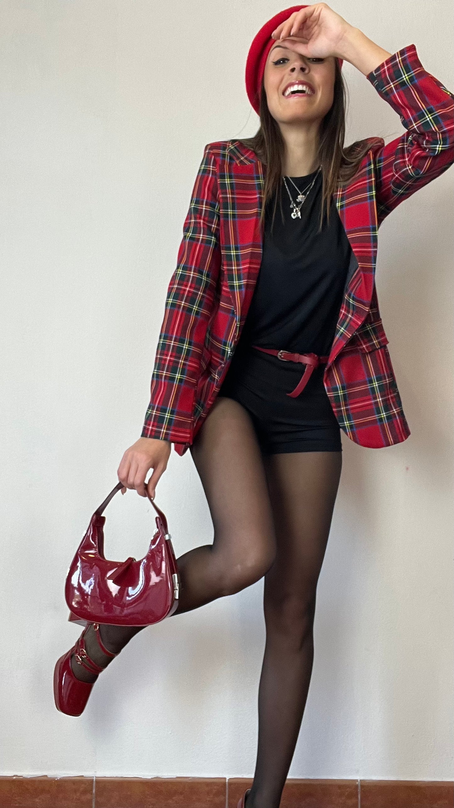 Giacca Tartan