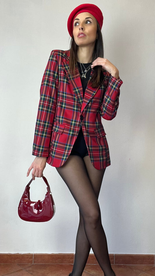 Giacca Tartan