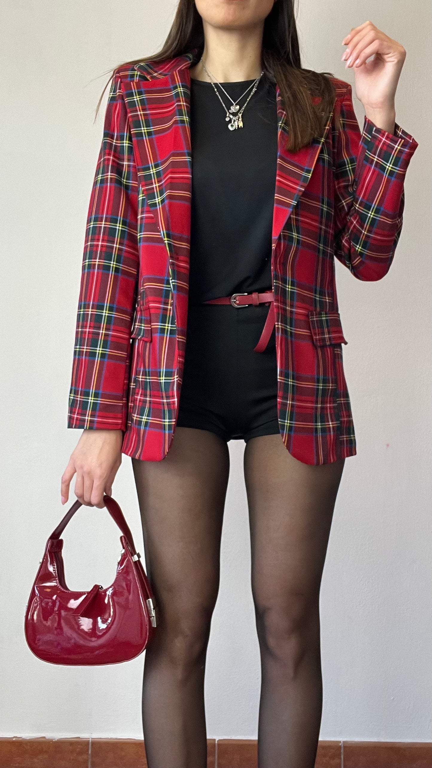 Giacca Tartan