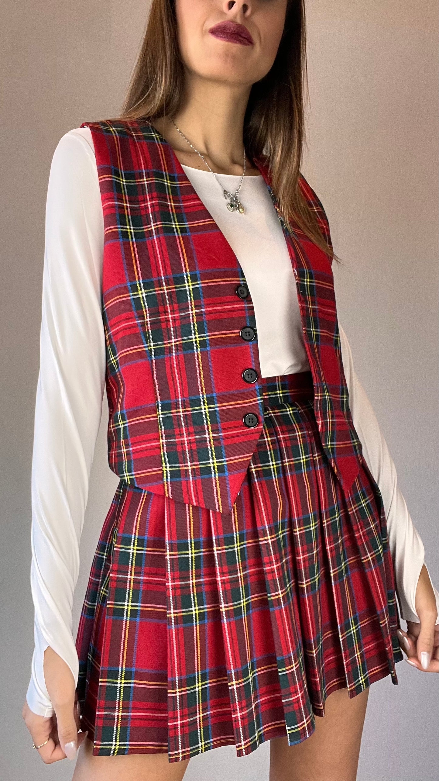 Gilet Tartan