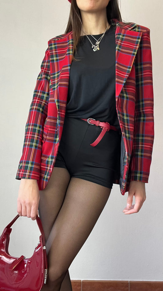 Giacca Tartan