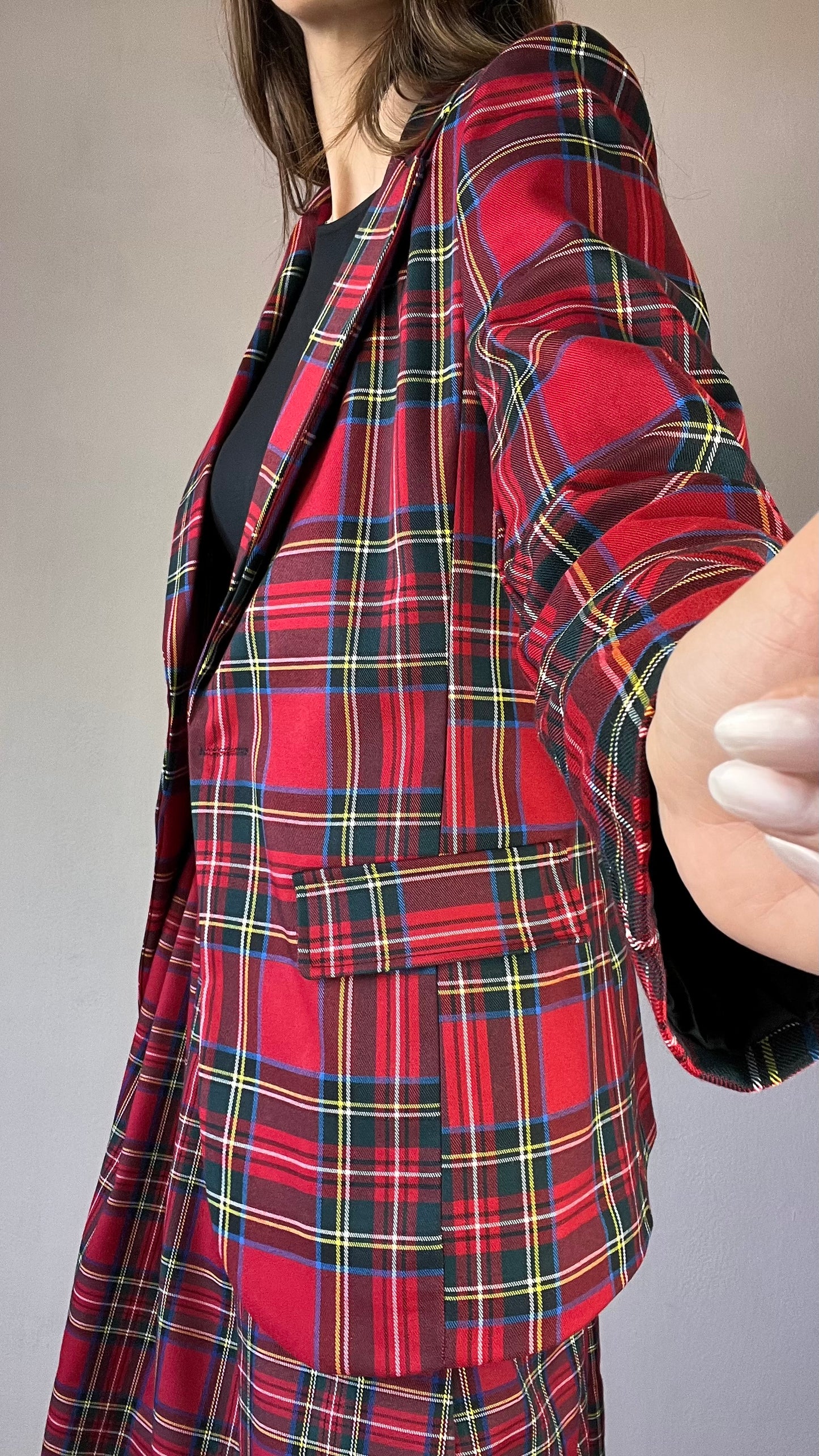 Giacca Tartan