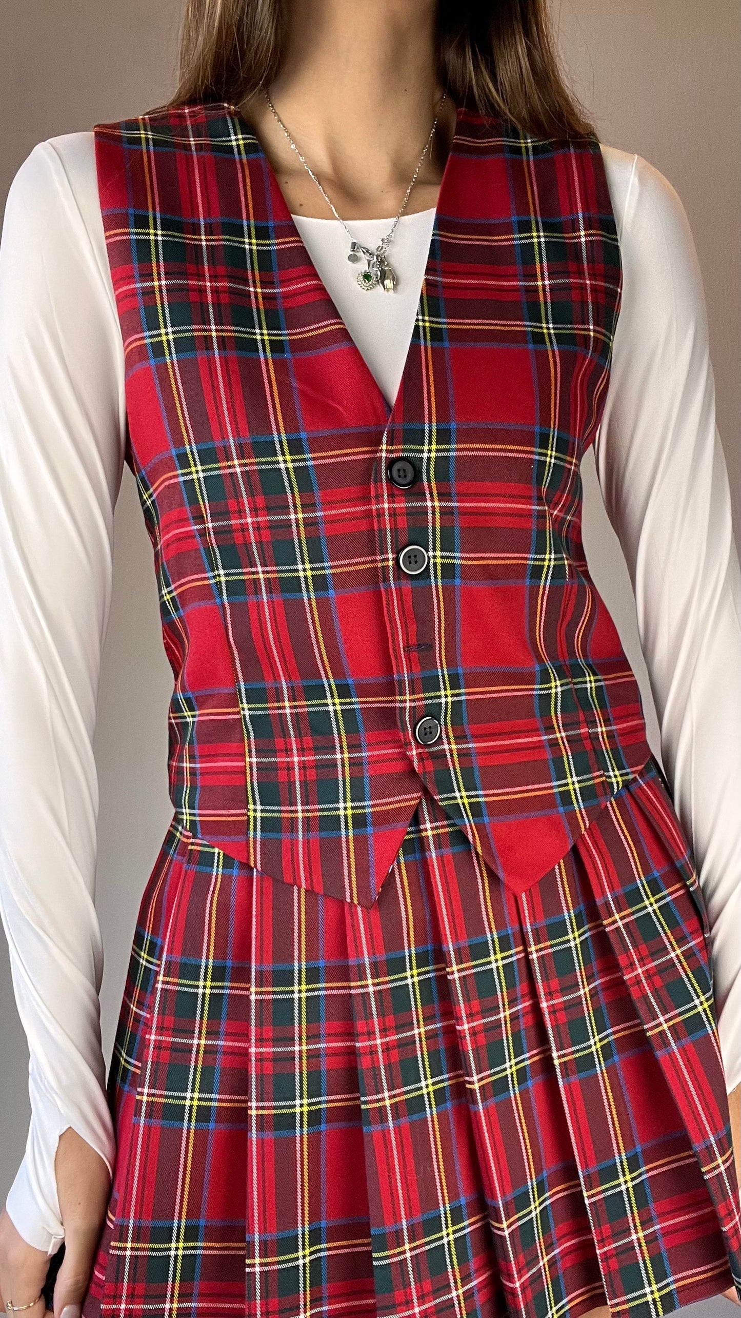 Gilet Tartan