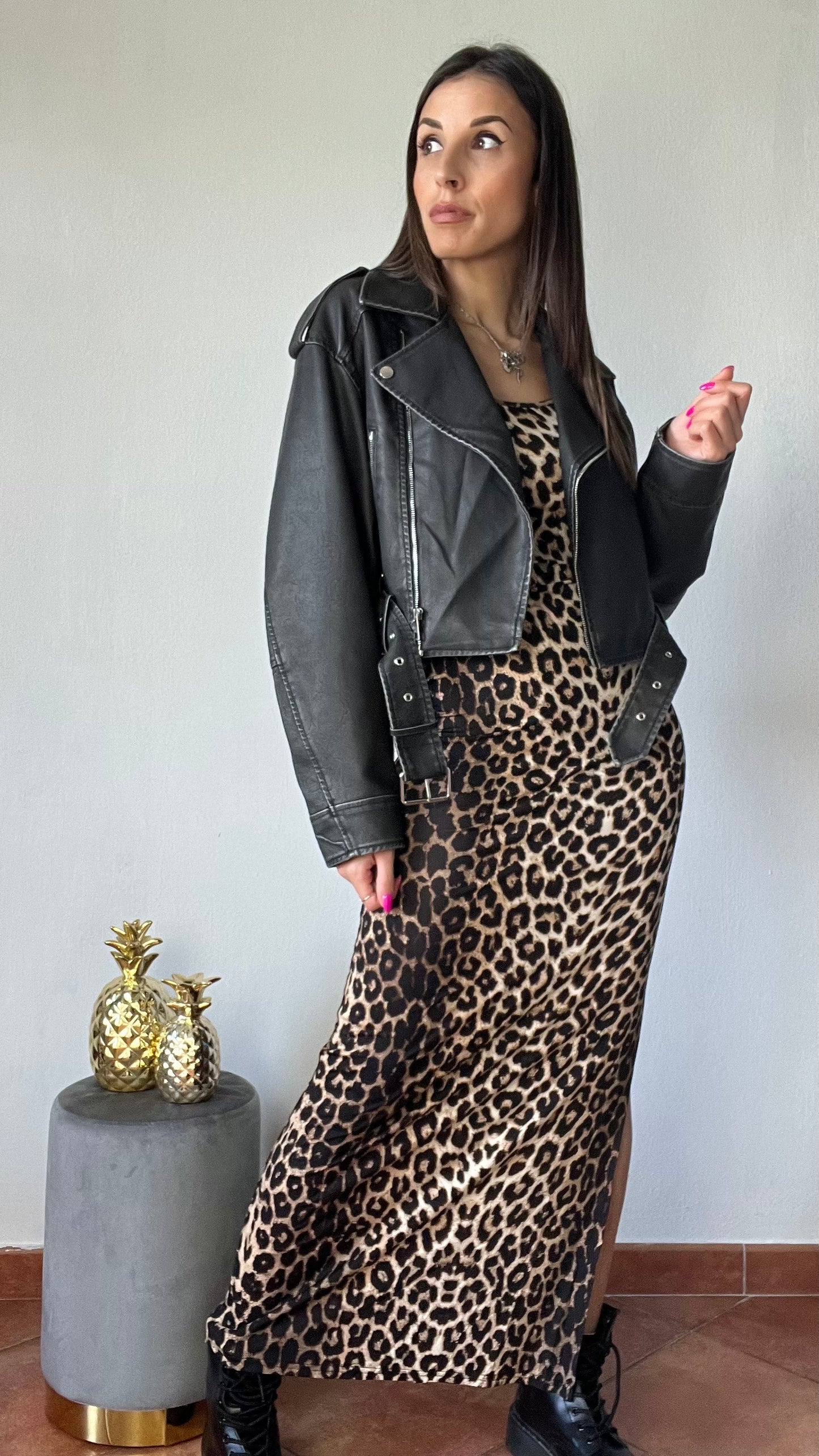 Vestito I love Animalier