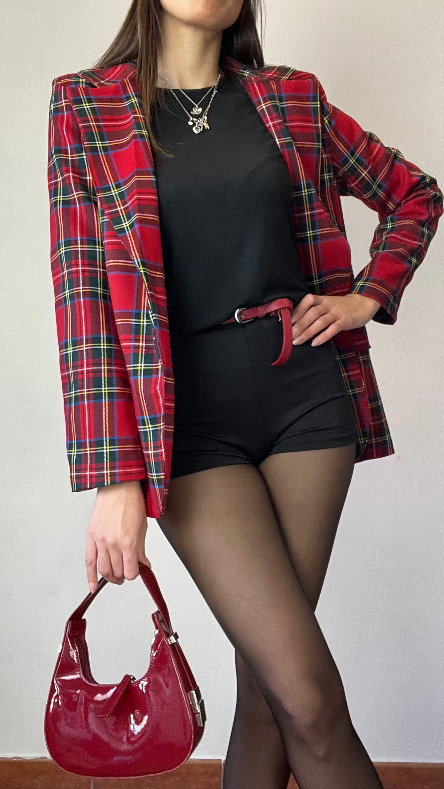 Giacca Tartan