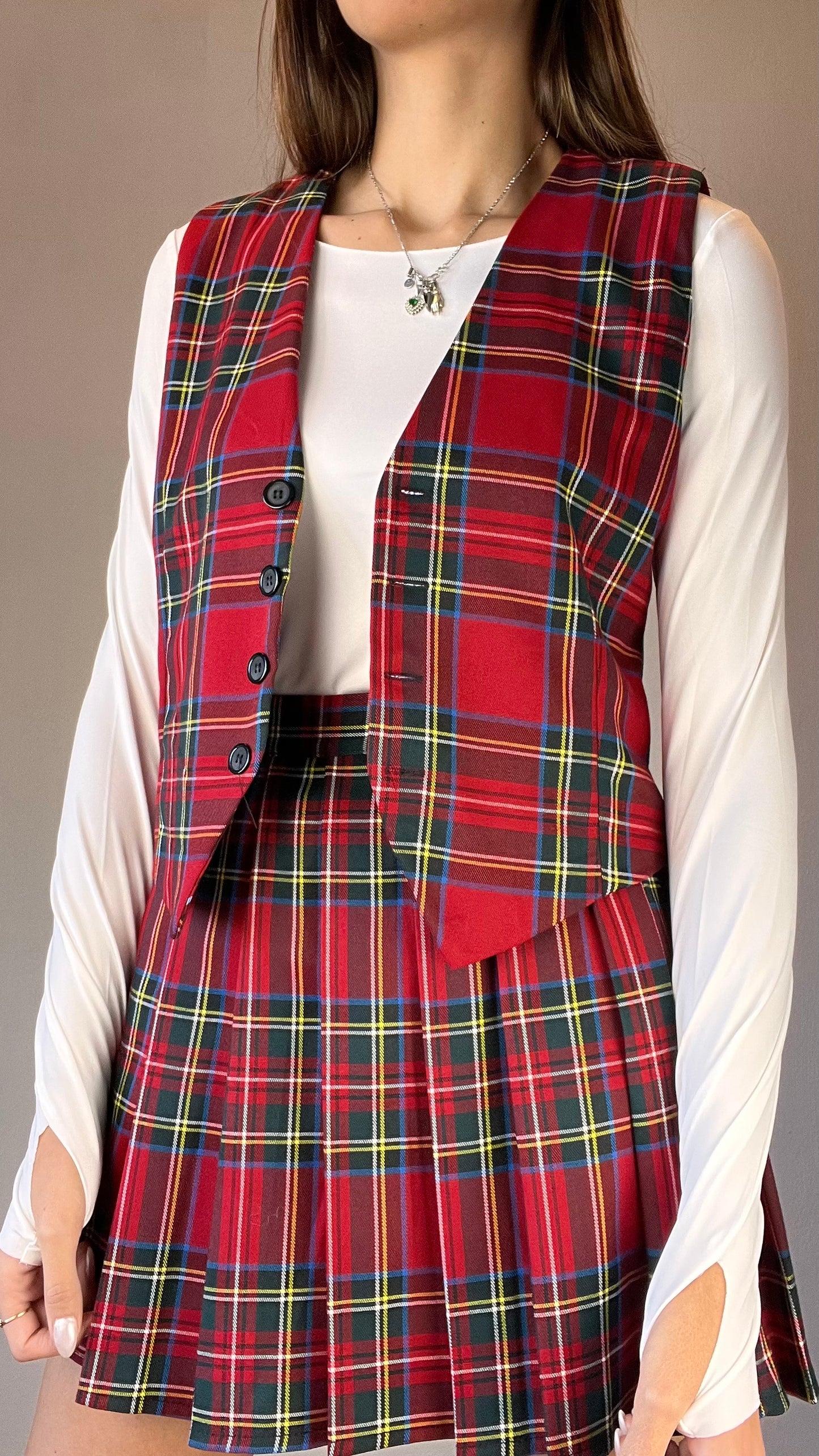 Gilet Tartan